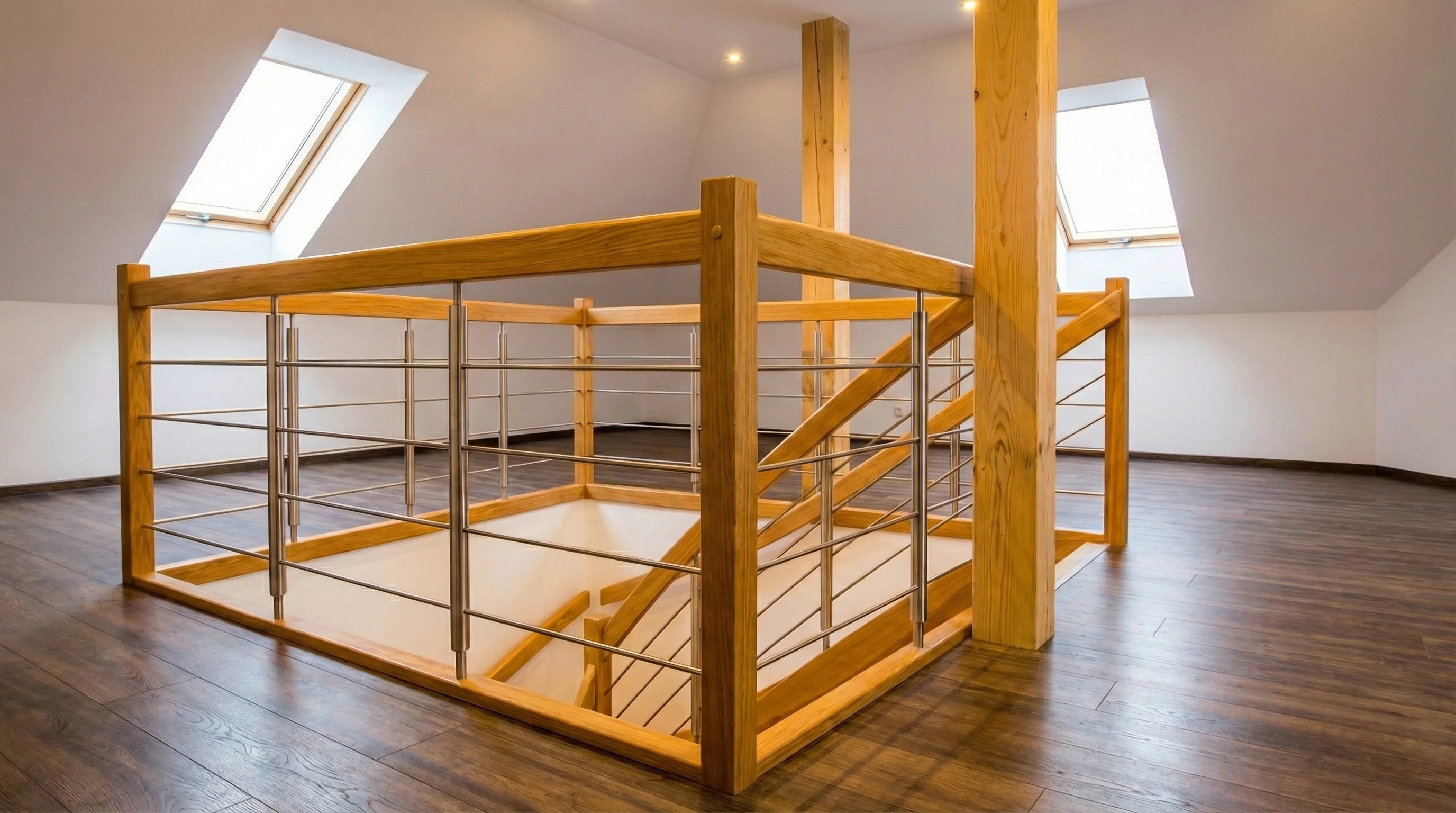 Realizacja schodów Estica w Pruszczu Gdańskim