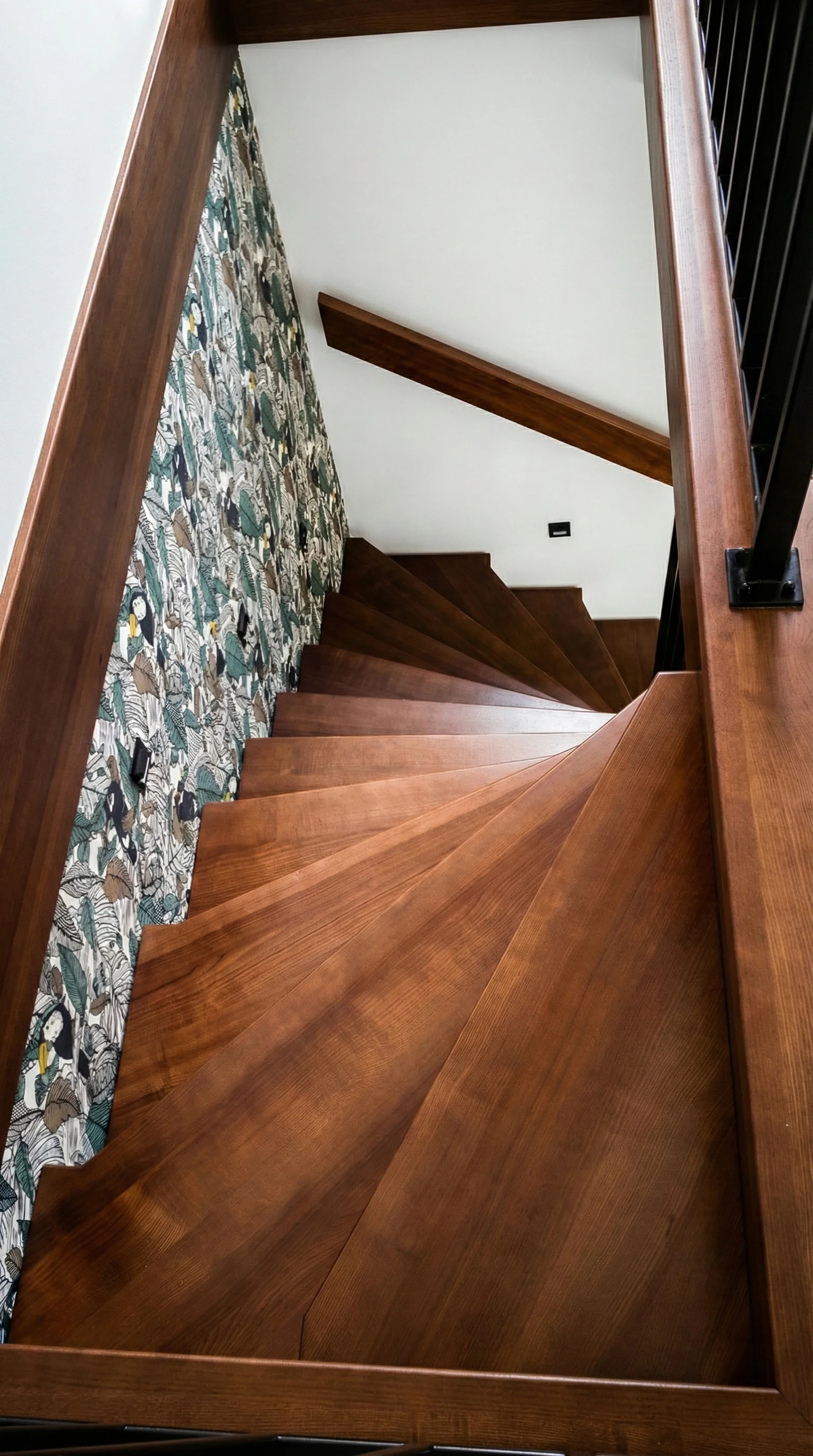 Widok schodów zabiegowych z góry