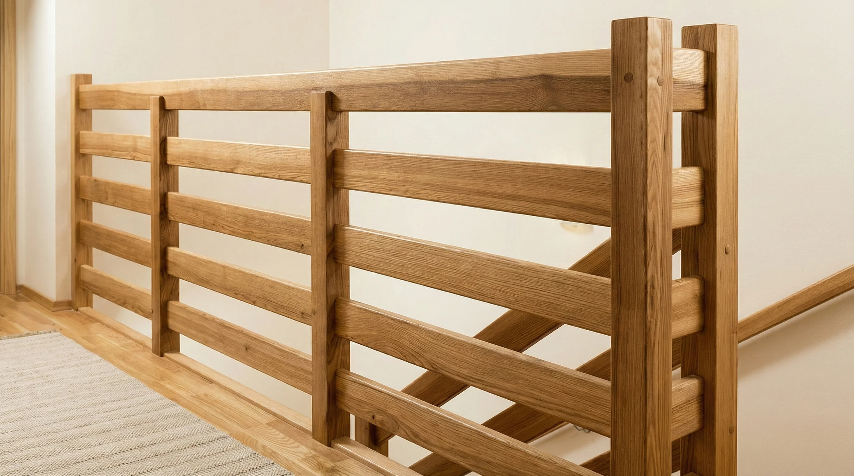 Kompletna realizacja schodów jesionowych w Jagatowie